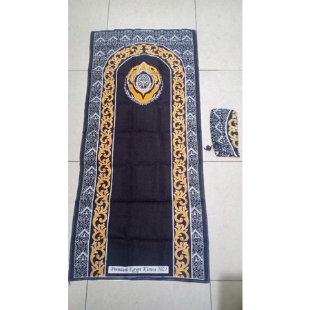 Sajadah Travel - Hajar Aswad + Pouch serut