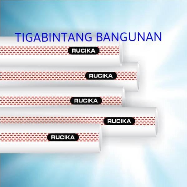 Terlaris Pipa Pvc Rucika Wavin D 2-1/2 Inch / 2,5 Inch Paralon Pralon