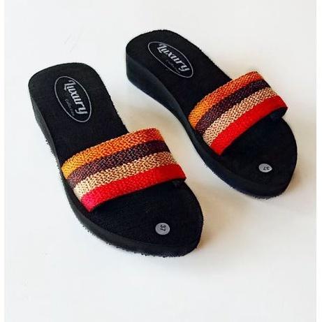 SANDAL WANITA SLOP / SANDAL TURKI WANITA  / SANDAL TURKI SLOP - SANDAL TURKI RAJUT - SANDAL SPON MOD