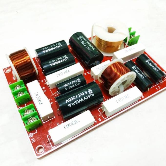 kit crossover pasif 2way Kualitas impor / filter crossover 2 way muri33l Berkualitas