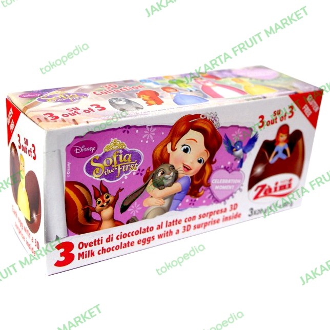 

COKLAT ZAINI CHOCOLATE EGG DISNEY SOFIA THE FIRST 60G