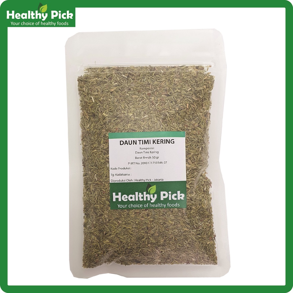 

Thyme Leaves / Daun Timi / Dried Thyme Leaves / Daun Timi Kering 50gr