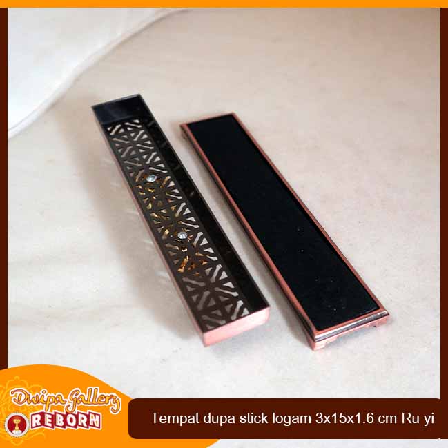 Hio Lo Tempat Bakar Dupa Incense Burner Logam Ru yi