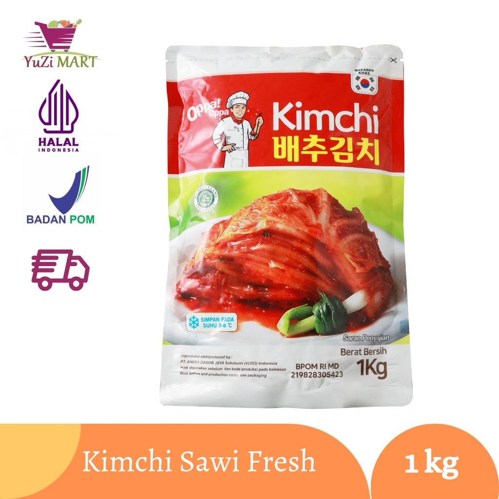

KIMCHI Sawi Fresh / Kimchi Halal / Kimchi Korea 1KG