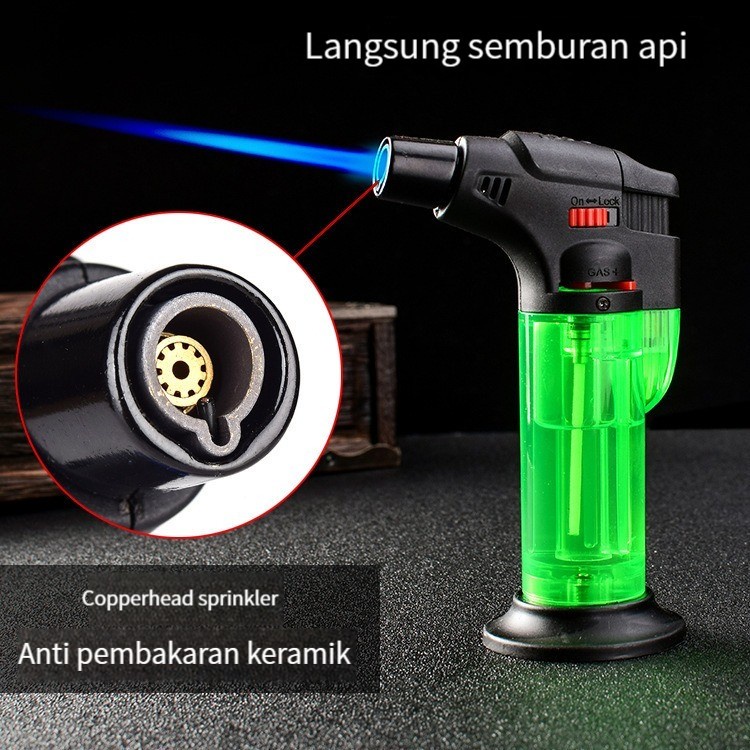 Firetric Korek Api Gas Butane Torch Jet Windproof LIGHTER