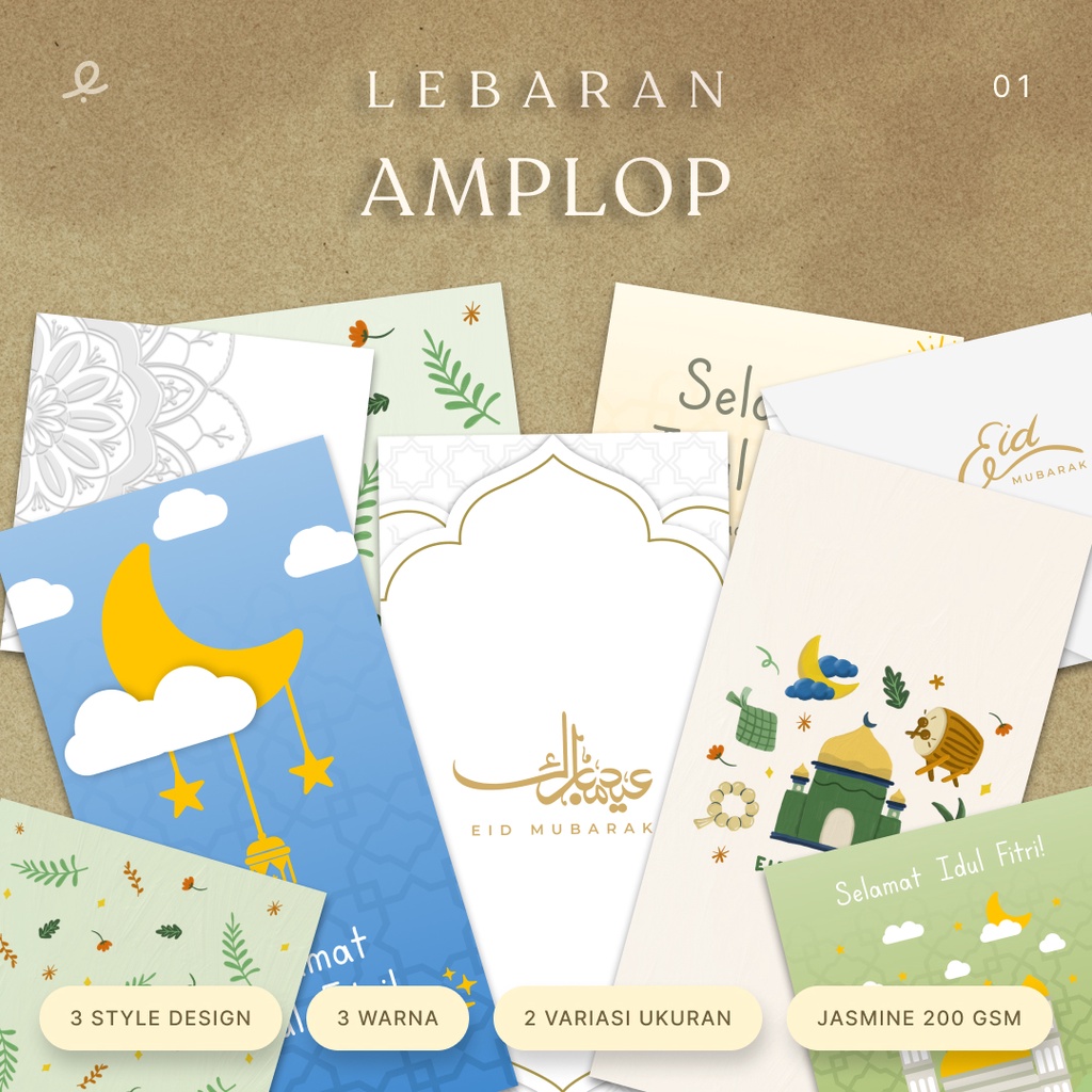 

[READY STOCK] AMPLOP LEBARAN I ANGPAO LEBARAN I AMPLOP HARI RAYA I AMPLOP IDUL FITRI I AMPLOP LUCU