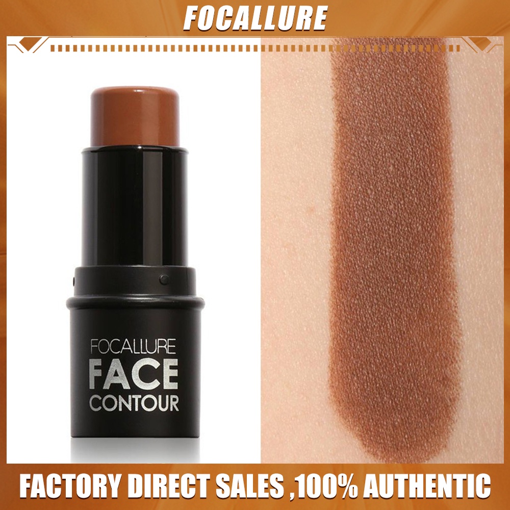 FOCALLURE FA01 Eyebrow Highlighter &amp; Contour Stick- 4 Colours Kosmetik Wajah Untuk Mata Eyeliner Anti Air Dan Tahan Lama