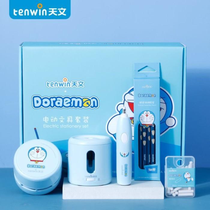 

Terlaris Doraemon Set Stationery Tulis Peralatan Elektrik Alat Tulis Perlengkap