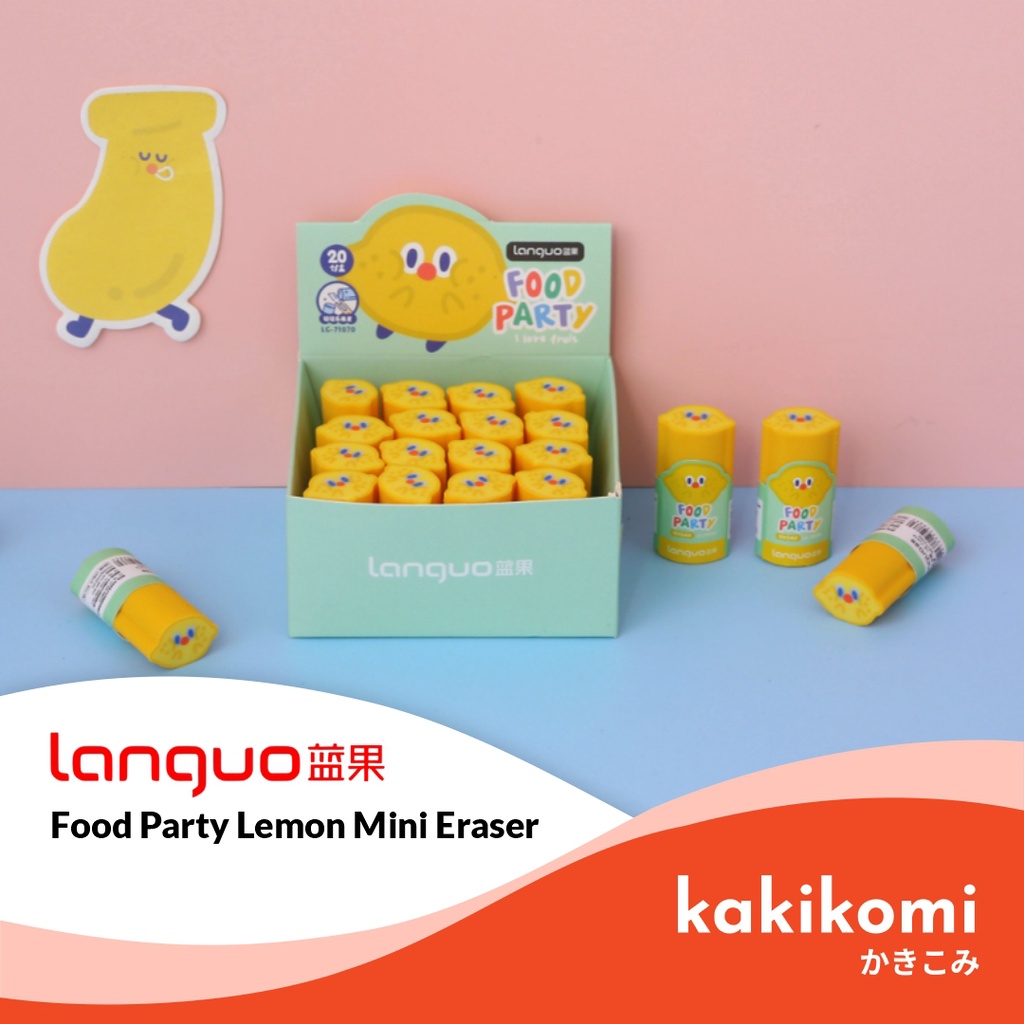 

Penghapus Mini Languo Foor Party Series Lemon Eraser