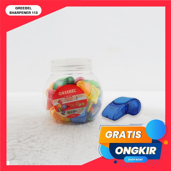 365 GREEBEL SHARPENER 113 JAR (24PCS/BOX)