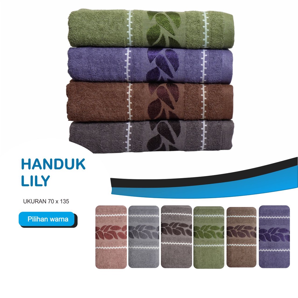 Handuk Mandi Katun Dewasa Ukuran 70x135cm - Sandy Collection