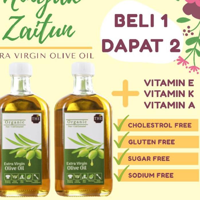 

▼ Minyak Zaitun Murni Asli Extra Virgin Olive Oil 250 ml BELI 1 DAPAT 2 ✽