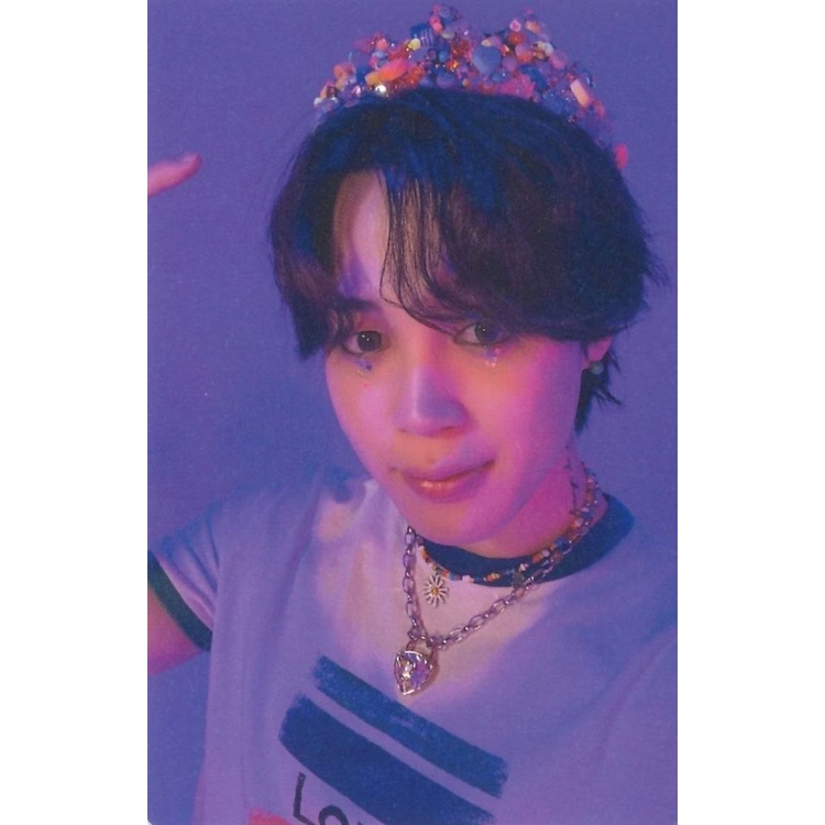 Pc photocard park jimin photofolio crown