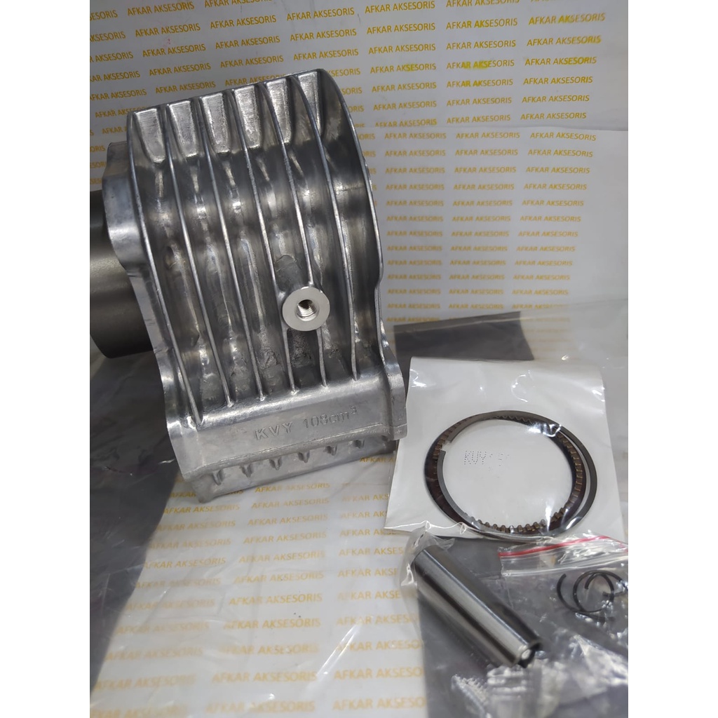 BLOK SEHER PISTON KIT CYLINDER ASSY BEAT KARBU SCOOPY SPACY KARBU KVY