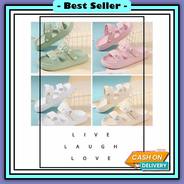 Sandal Jepit Jelly Wanita Sendal Karet Cewek Sandal Bangkok Viral Sandal Import Sandal Ruber Sandal 