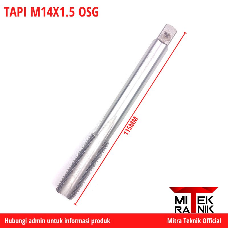 OSG Tap Baut Oli Tap M14 x 1.5 Pembuat Drat Tap Baut 19