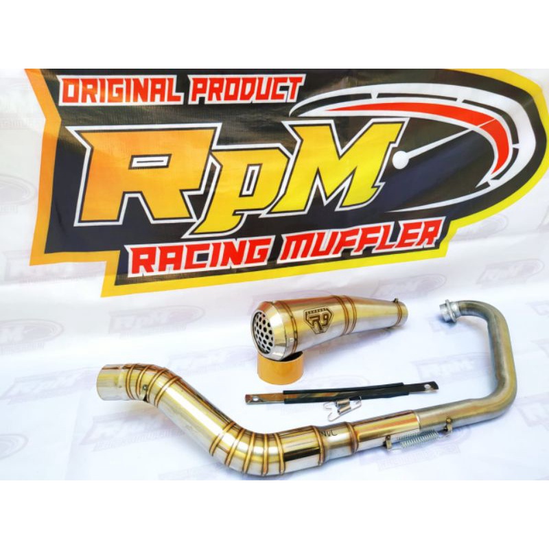 Knalpot Racing R9 Gp Ss Cbr150r - R15 - Gsx 150 - Byson