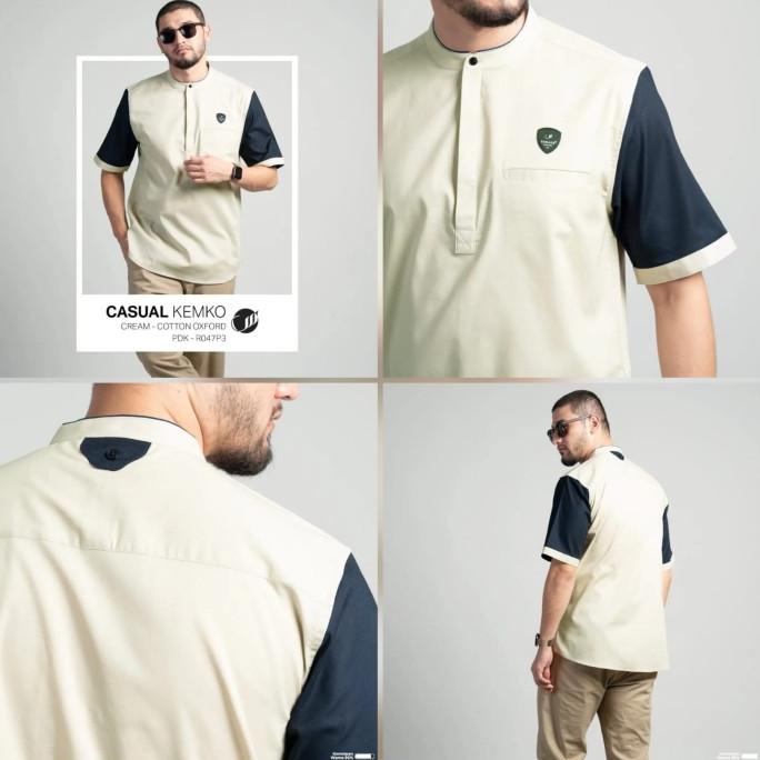 TERLARIS SAMASE Kemko Classic B-215 /BAJU KOKO PRIA/BAJU KOKO DEWASA/BAJU KOKO ANAK/BAJU KOKO LENGAN