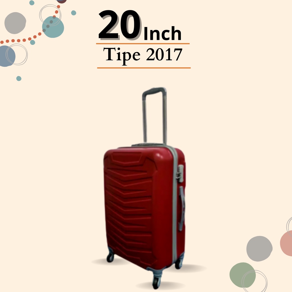 POLO FANS Koper 20 inch Fiber Murah  Tipe 2017