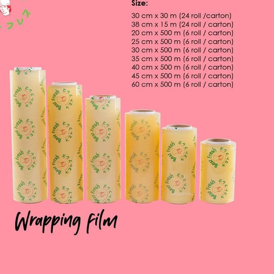 ♠ Plastik Wrapping Best Fresh  / Plastik Wrapping Makanan ○