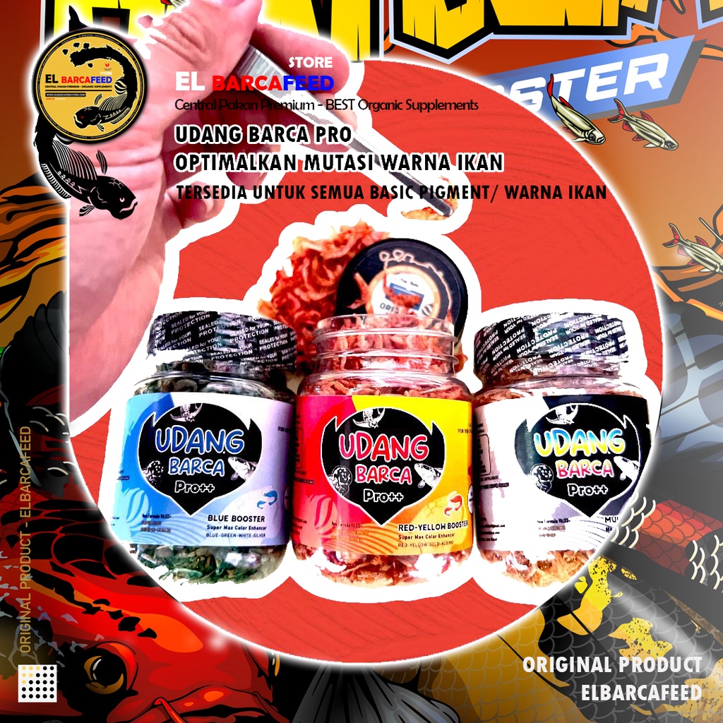 Polared Polar Red 10 gr Artemia Instant Shell Tanpa Cangkang Pakan Anakan Ikan Burayak  - EL BARCAFEED PARTNERSALE