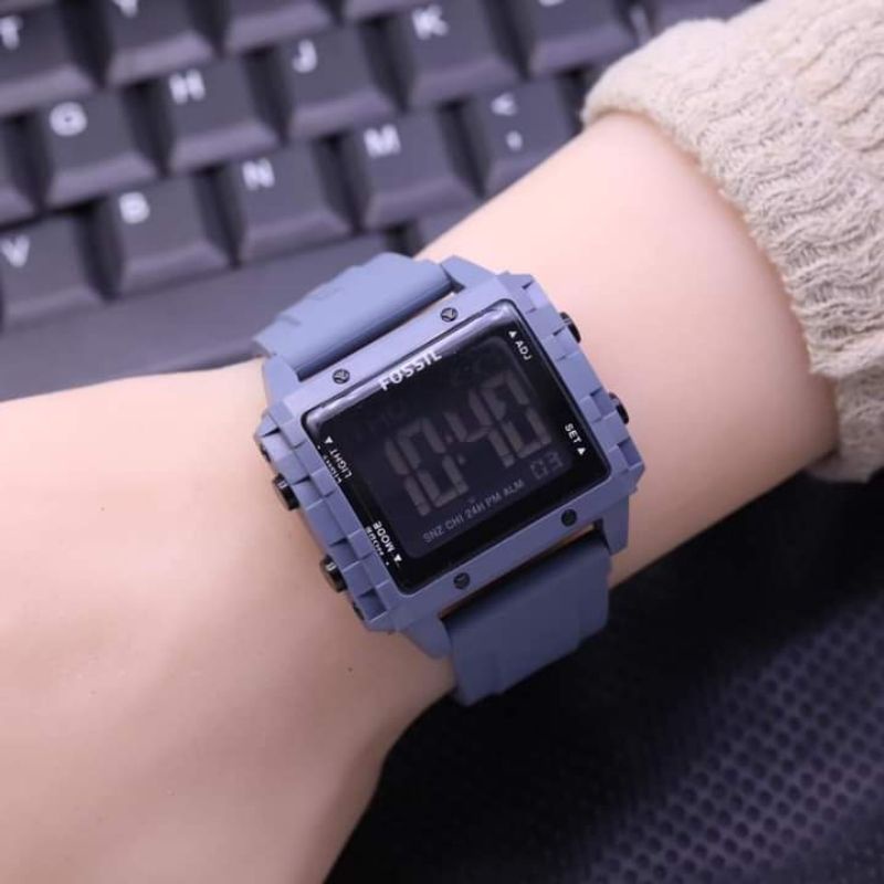 Jam tangan Sport Pria Jam viral masa kini digital led time RD-3319