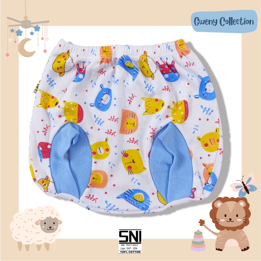 Celana Kacamata Bayi / Celana Kacamata Anak Motif Animal GWENY