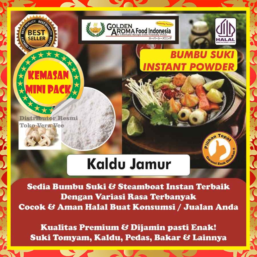 

Bumbu Suki Halal Kaldu Jamur 50Gr Shabu Hotpot Sample Rasa mushroom broth Kecil Instan Steamboat Sabu Kuah Soup Original Stemboat Steambot Steamboot Sukiyaki Grill Bakar Instant Gafi Murah Enak Terbaik Premium Promo Rekomendasi