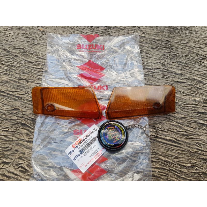 Lens Signal Cover Front Right Left White Suzuki RG RGS RG SPORT RG110