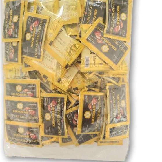 

❋ Kikkoman Kecap Asin khas Jepang Shoyu Halal Sachet ( 100 x 5ml) ➼