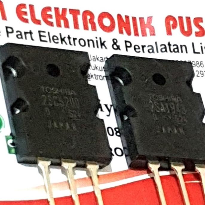 5200 1943 TOSHIBA 2SC5200 2SA1943 5200/1943 ORIGINAL 1set pcmelektrob9090 Berkualitas