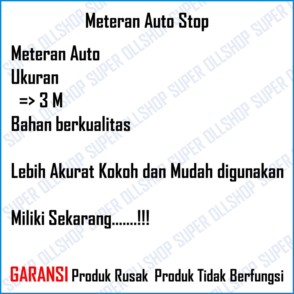 Meteran Alat Pengukur Tukang 3 Meter / Meteran Berkualitas Ukuran 3 Meter Measuring Tape Auto Stop