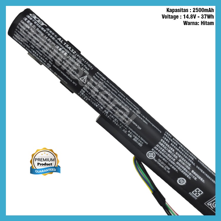 Baterai Acer Aspire E5-422 E5-472 E5-473 E5-522 AL15A32