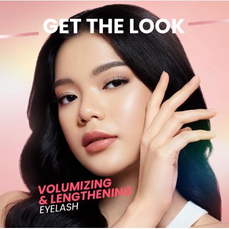 ^ KYRA ^ Hanasui Maskara Kosmetik Mata Eyedorable Mascara Instant Volume and Lift For Fuller Looking