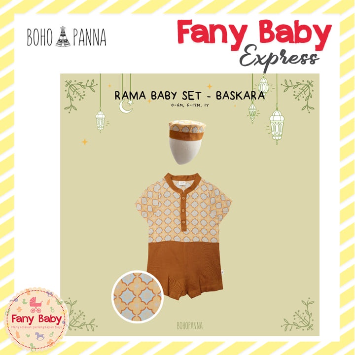 BOHOPANNA - RAYA COLLECTION - RAMA BABY SET