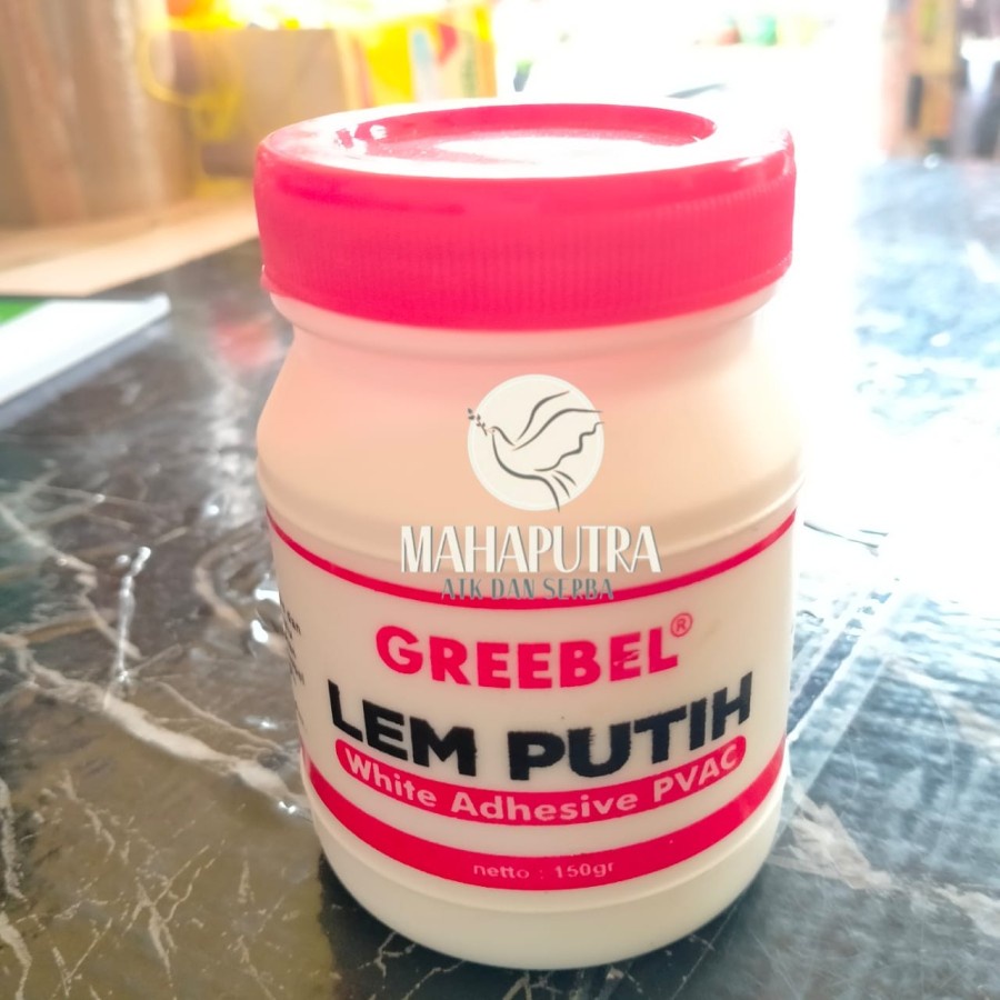 

GREEBEL WHITE GLUE 150G lem Putih Greebel MURAH GROSIR