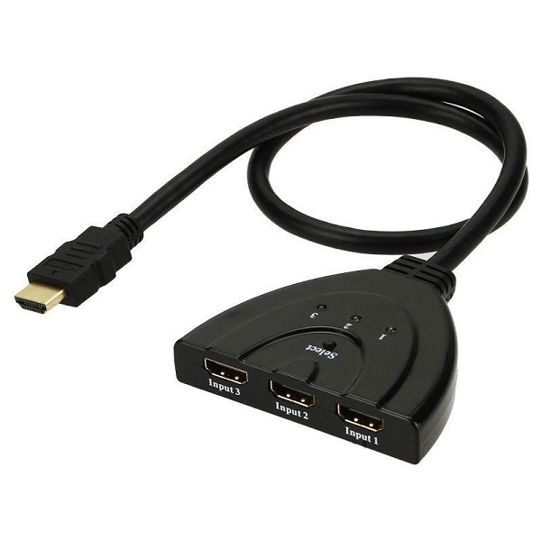 SWITCH HDMI 3 PORT (3 INPUT 1 OUTPUT) / HDMI SWITCHER