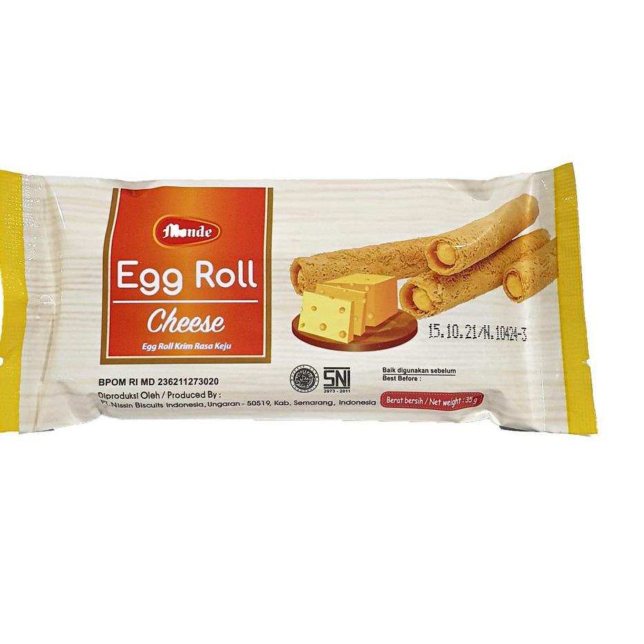 

Top Product Monde Egg Roll Cheese 10 x 35gr