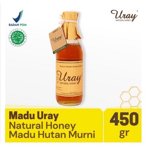 

Madu Uray Natural Honey 450gr - Madu Murni - Madu Hutan Asli