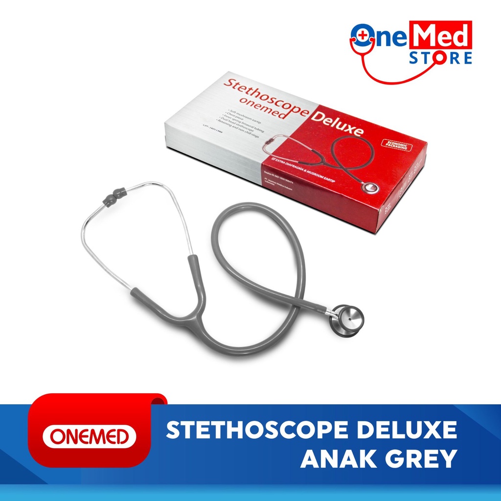 Stetoskop Anak Deluxe Grey OneMed OJ