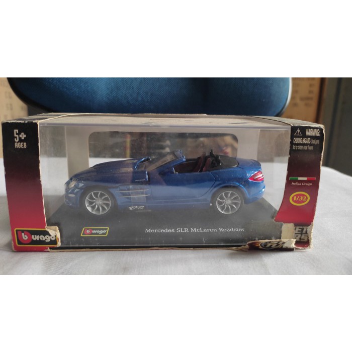 BBURAGO 1:32 MERCEDES SLR MCLAREN ROADSTER DIECAST TERMURAH