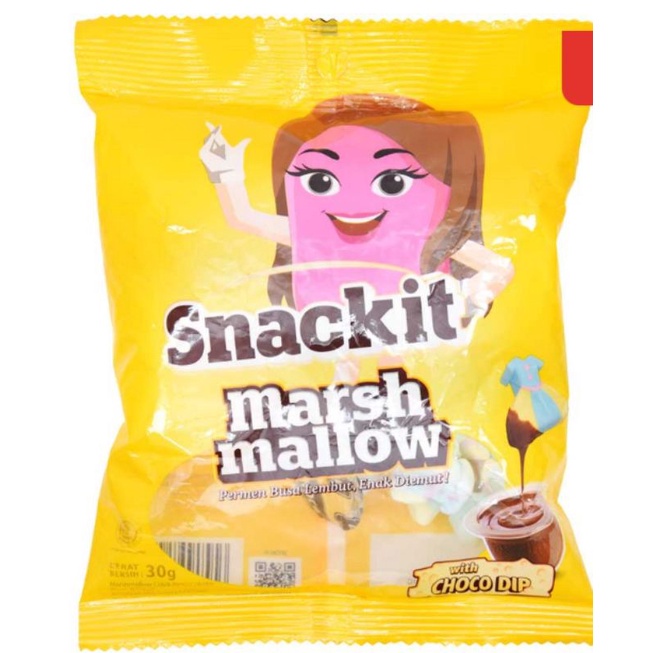 

SNACKIT MARSHMALLOW G CHOCO DIP 30GR