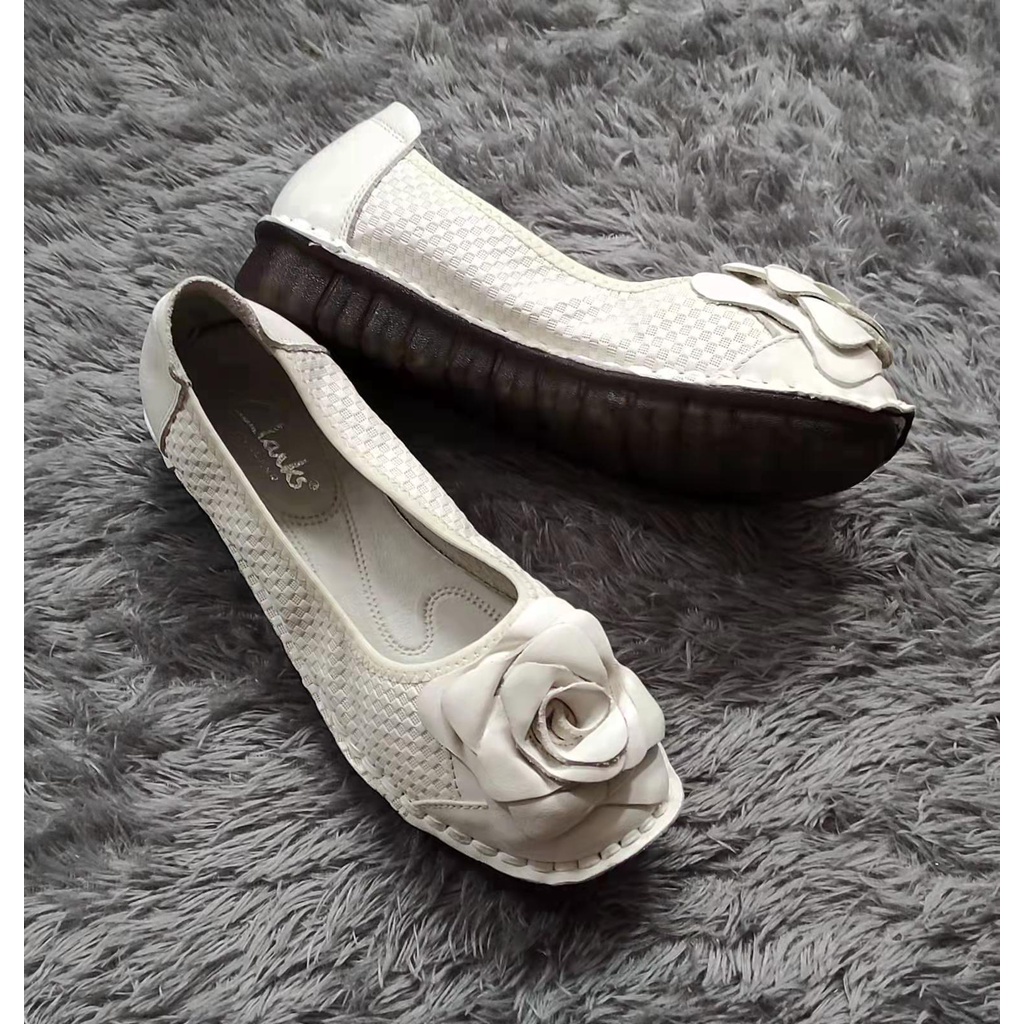 Sepatu Wanita new pita woman  / clarkts flat wanita kulit asli /Sepatu Wanita  melati