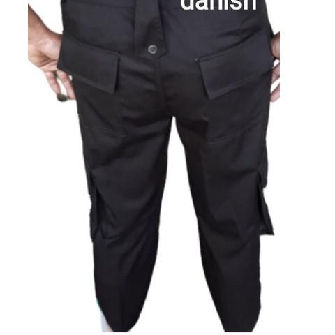 ✤ CELANA PDL SATPAM COKLAT GELAP ➴