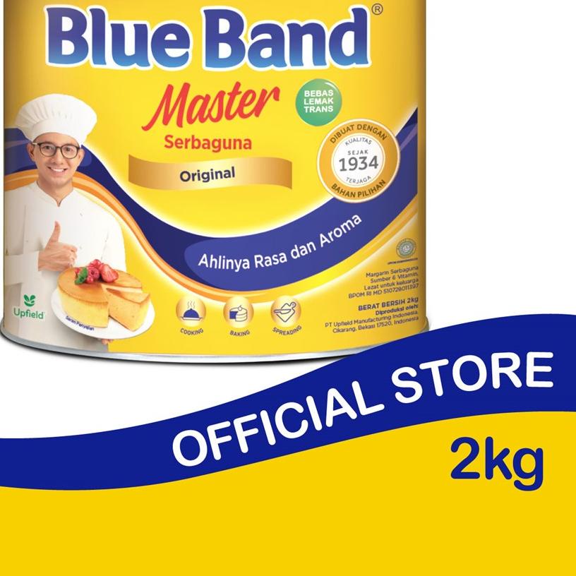 

℗ Blue Band Master Original Margarin Masak 2 Kg ✹