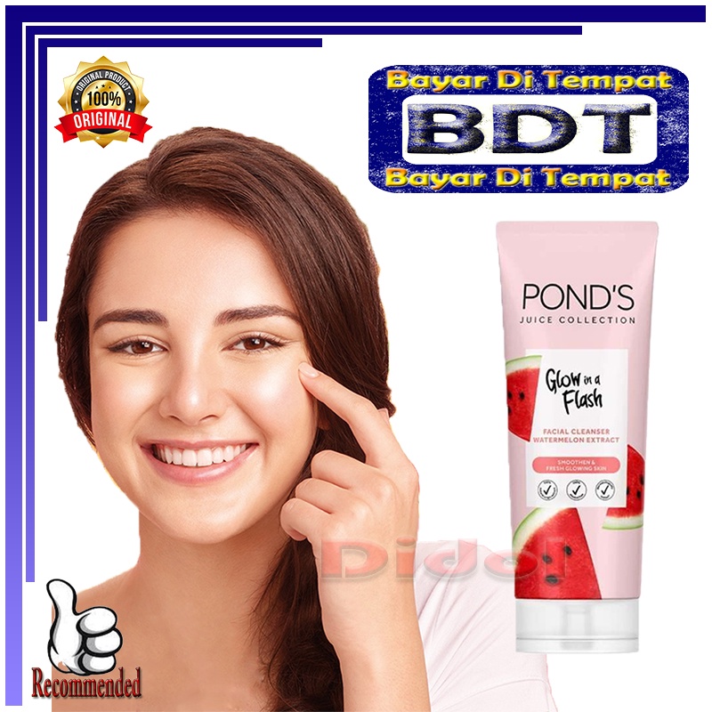 Sabun Memutihkan Wajah Sabun Cuci Muka Wanita Sabun Wajah Bikin Putih Glowing Pond's Facial Cleanser