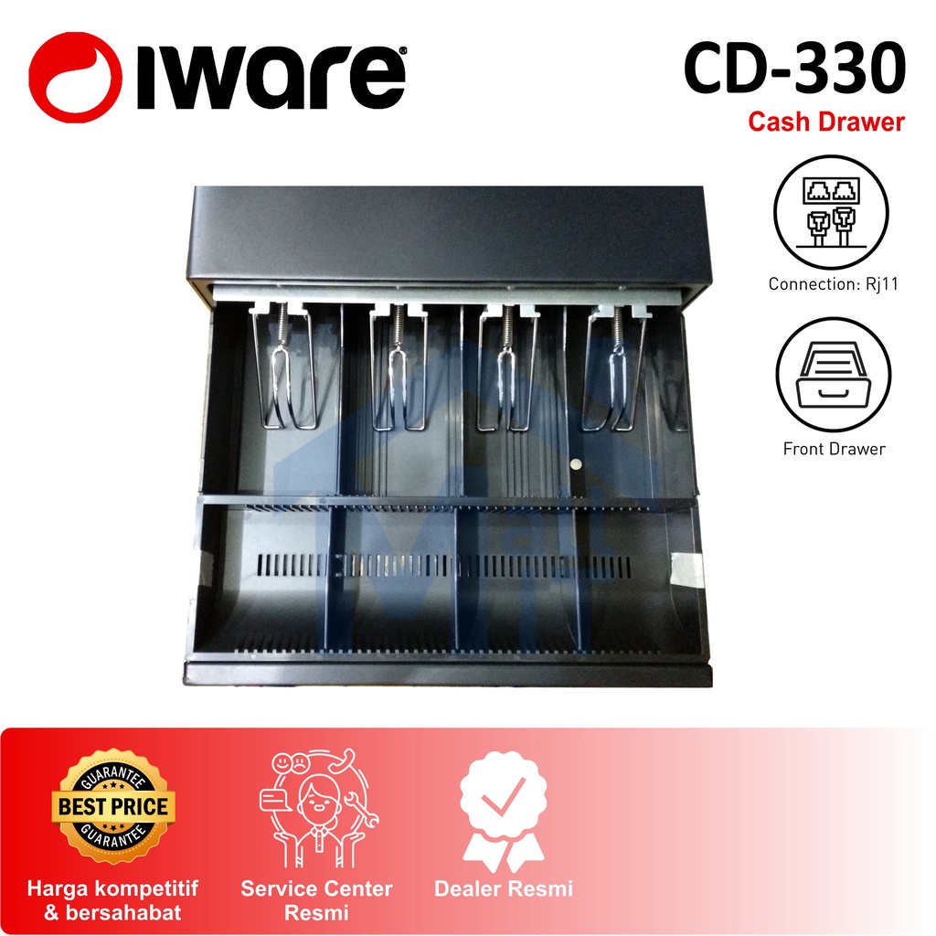 CASH DRAWER CASHDRAWER GOLDSCAN RJ 11 CD-330 CD 330 CD330 PREMIUM QUALITY LACI UANG