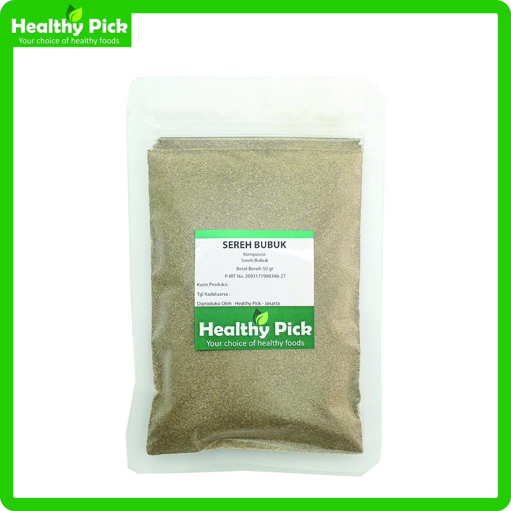 

Ground Lemongrass / Serai Giling / Serai Bubuk / Sereh Bubuk 50gr