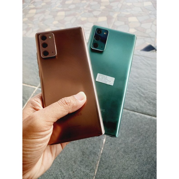 Samsung galaxy Note 20 256gb bekas garansi resmi sein Indonesia Original seken second murah