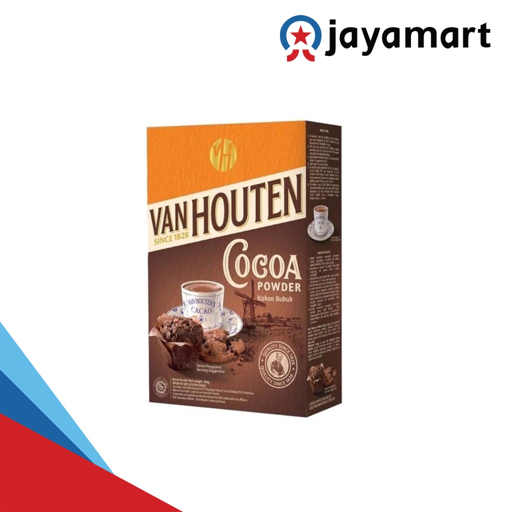 Coklat Bubuk Van Houten Cocoa Powder 165 gr